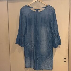 Anthropologie NWT ladies dress by Cloth & Stone size XS denim color